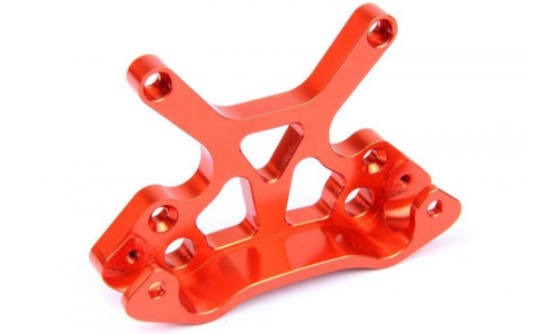 CNC Alloy Front Shock Tower Mount - RED | Rovan Sports